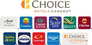 Le logo : Choice Hotels Canada.