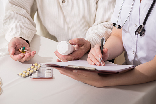 Prescription de médicaments. Prescription de médicaments.