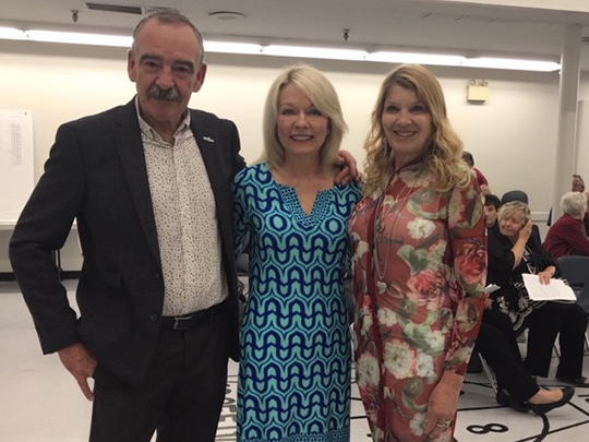 At the branch Annual General Meeting on April 24, 2019 — Irvine Ferris, Mayor of Portage la Prairie, The Honourable Candace Bergen, MP for Partage-Lisgar and <br>Leanne Coleman-Kamphuis, President of the Central Manitoba Branch. Hon. Bergen gave opening remarks and greetings on behalf of the Progressive <br> Conservative Party and noted that Federal Retirees is a non-partisan organization.