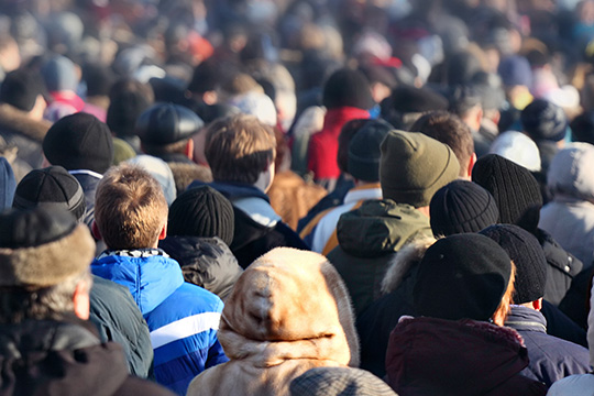 une foule une foule