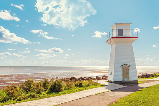 Summerside Outer Range Front lighthouse, P.E.I Summerside Outer Range Front lighthouse, P.E.I.