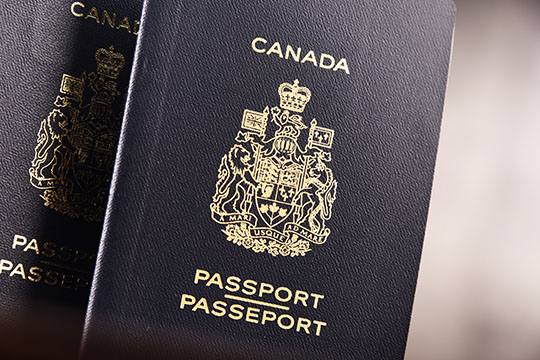 Canadian passport Canadian passport.