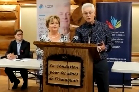 Assemblée publique de la section de l'Outaouais. Assemblée publique de la section de l'Outaouais.
