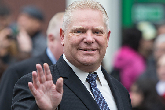 Le chef du Parti progressiste-conservateur de l’Ontario remporte l’élection de 2022.