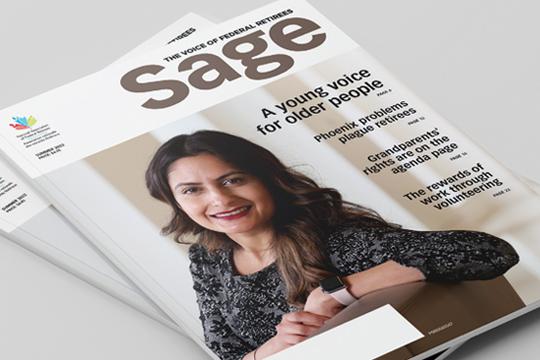 A new look for Sage magazine A new look for Sage magazine.