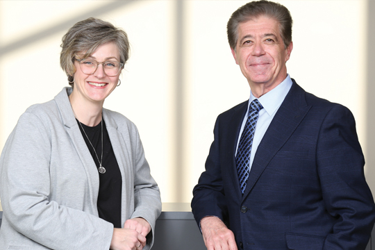 Sayward Montague et Anthony Pizzino, respectivement directrice de la défense des intérêts et directeur général de l’Association Sayward Montague et Anthony Pizzino, respectivement directrice de la défense des intérêts et directeur général de l’Association.