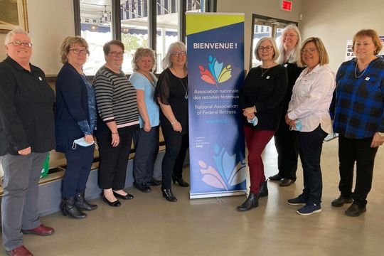 The 2022–23 Mauricie branch board The 2022–23 Mauricie branch board.