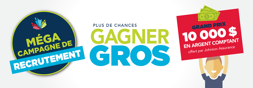 2023 Méga campagne de recrutement grand prix de 10 000 $ !