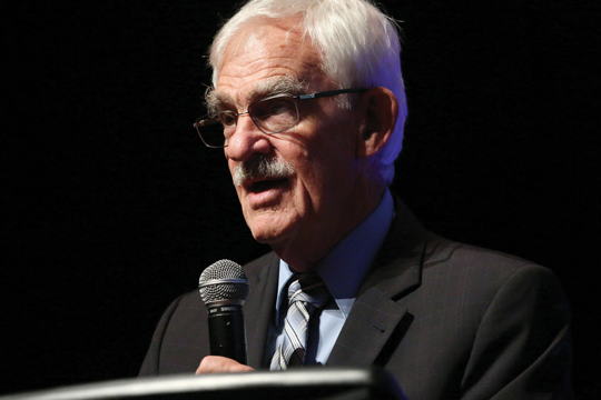Roy Goodall, président de Retraités fédéraux. Roy Goodall, président de Retraités fédéraux.