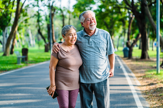 Pension promises encouraging as federal retirees advocate for better retirement security during this federal election Adult couple outdoors.