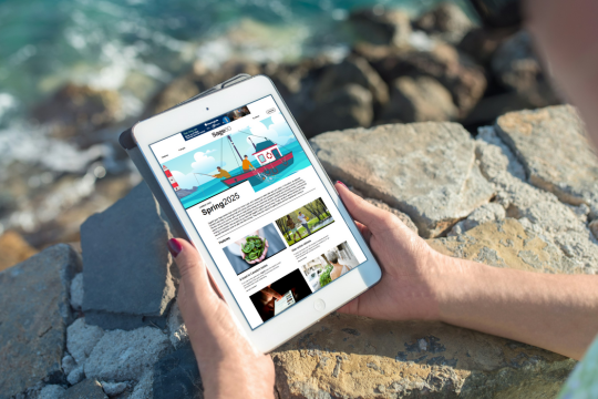 Have you read Sage60? Tablet device featuring the latest issue of Sage60.