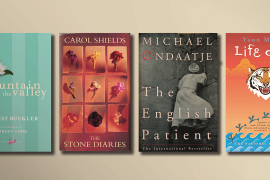 Celebrating CanLit Books in a row.