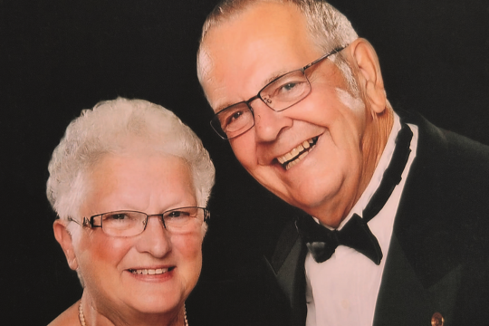 A volunteering  power couple Norma Jeanne Lavoie and her late husband, Jacques (Chuck) Lavoie