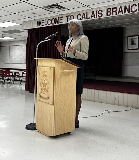 Donalda MacIssac, Speaker