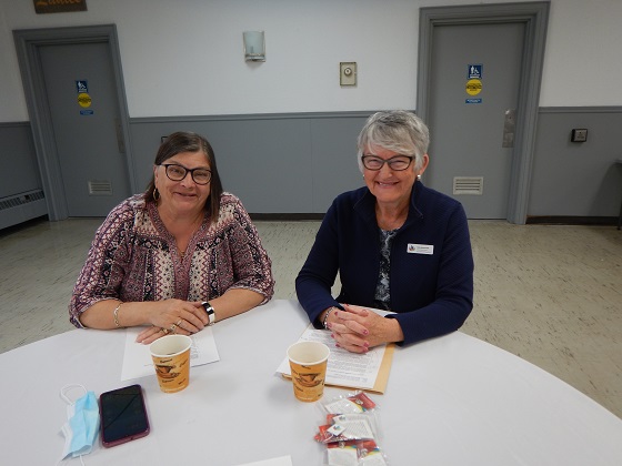 Carol Grieco and Linda MacDonald, Ontario District Directors