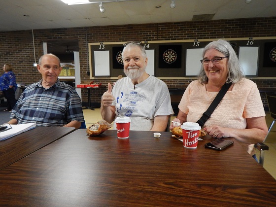 Ray Racine, Bryan and Doreen Marshman