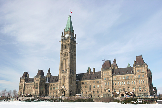 Centre Block in the Parliament Complex