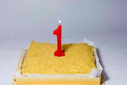 a birthday cake A birthday cake