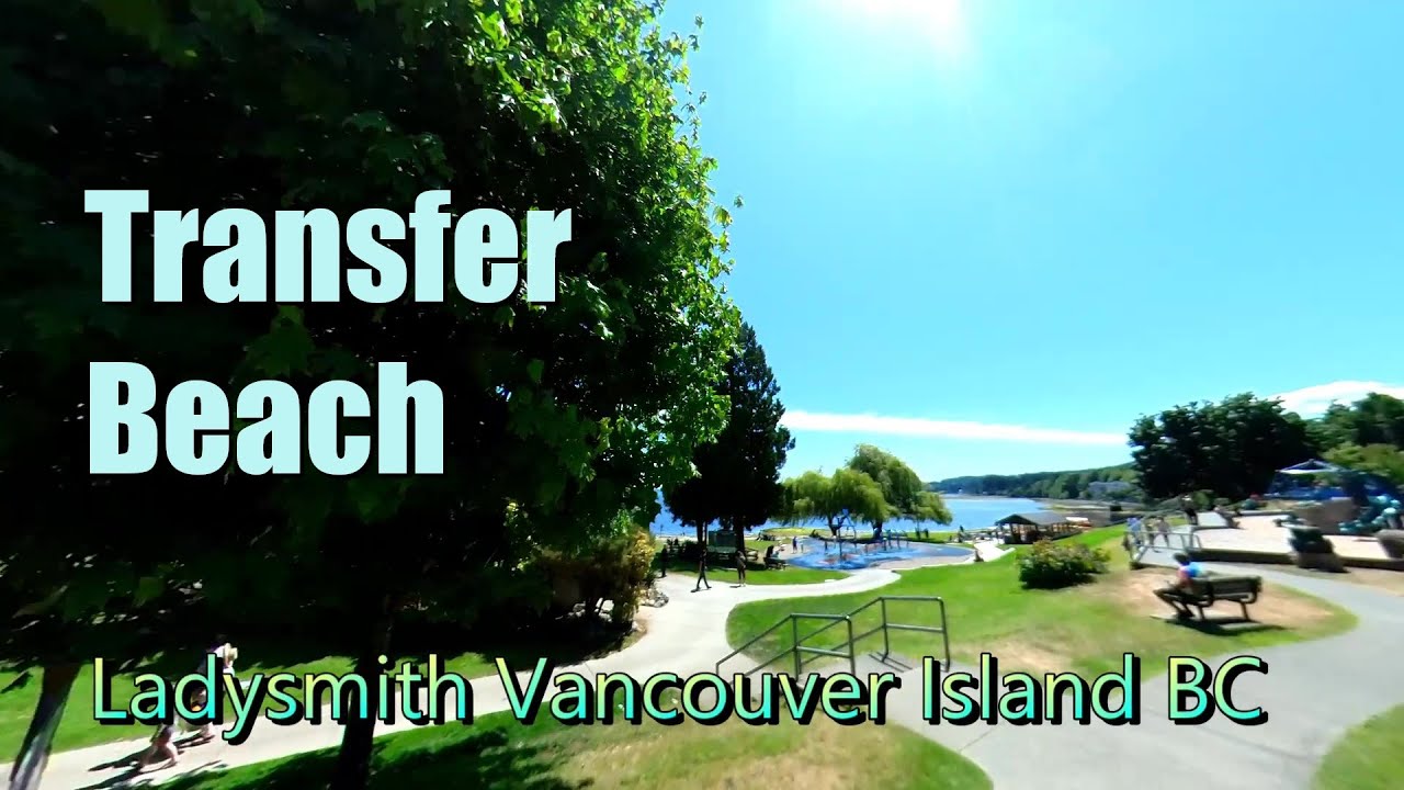 View of Transfer beach, Ladysmith, BC