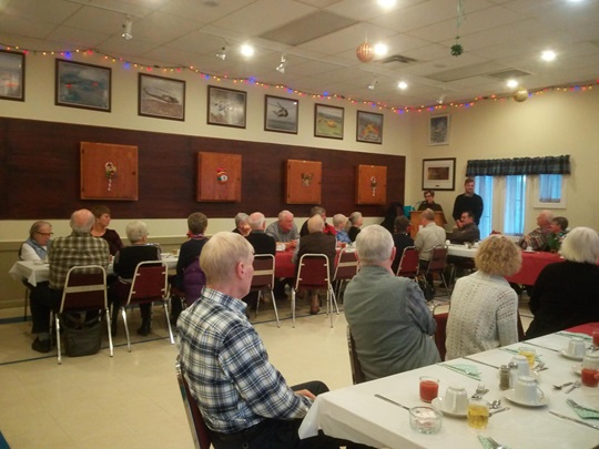 Mr Jamie Barnett speaking on " Away For A Day" Program for Seniors Mr Jamie Barnett speaking on " Away For A Day" Program for Seniors