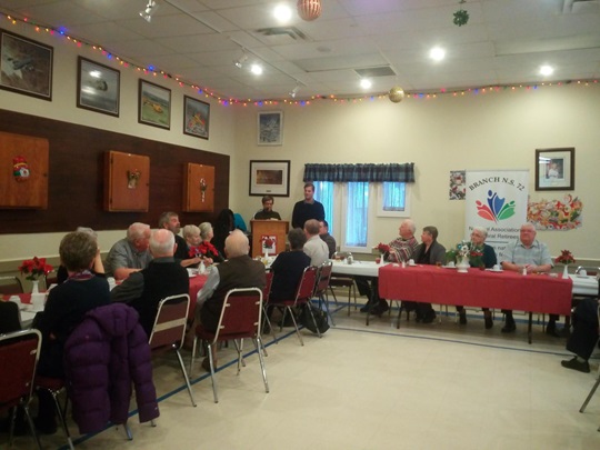 Mrs Sheila Peck answered a lot of questions by the members on the "Away For A Day" Program for Seniors Mrs Sheila Peck answered a lot of questions by the members on the "Away For A Day" Program for Seniors