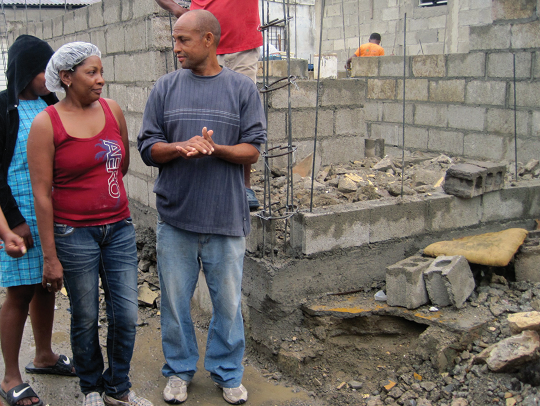 Shine the Light Initiative, January 2013 in Nuevo Renacer, Dominican Republic.  