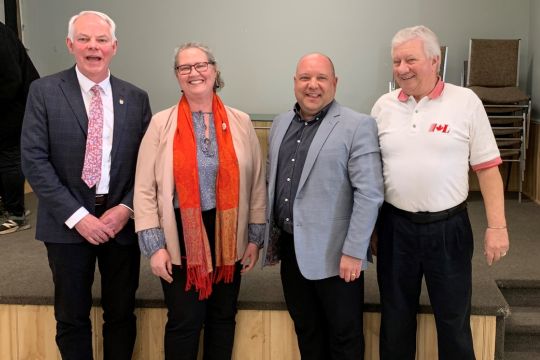 Panelists at Federal Retirees’ Summerside branch event. Panelists at Federal Retirees’ Summerside branch event.